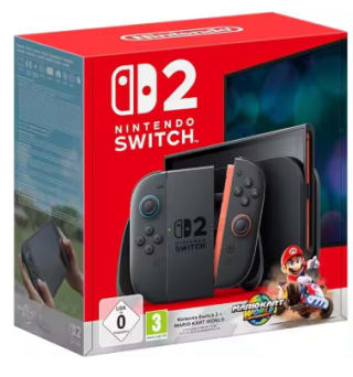Consola Nintendo Switch 2 Europea Garantía Local + Mario Kart World por 385.31€