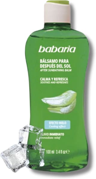 Babaria After Sun Aloe Vera 2x100ml Efecto Hielo por 4,55€