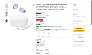 Audífonos Soundcore A20i True Wireless por $319 | Amazon