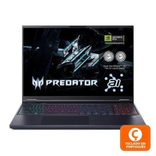 Portátil Acer Predator Intel Core Ultra 9 275HX/16GB/1TB SSD/RTX 5070/16" por 1.399€
