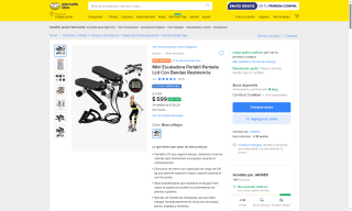 Mini Escaladora DP043 por $599 | Oferta Mercado Libre