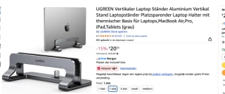 UGREEN Laptopstandaard voor €16,26 bij Amazon
