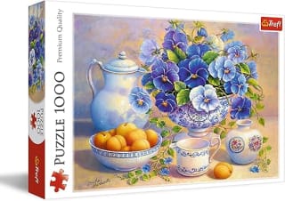 Trefl Blauw Boeket Puzzel 1000 stukjes voor €2,98 bij Amazon