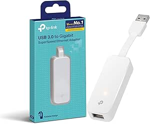 TP-Link UE300 Adaptador USB a Ethernet, 1000 Mbps, Gigabit, USB 3.0 por 9.41€