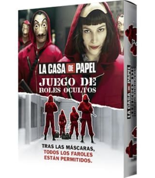 Juego de mesa La Casa de Papel. Juego de roles ocultos por 4€
