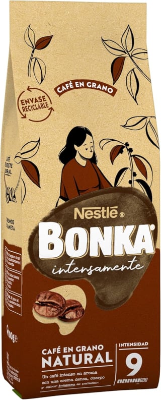 Bonka Café Tostado Grano Natural 500g por 6.55€