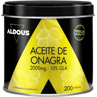 Aldous Bio Aceite de Onagra 2000mg Prensado en Frío 10% GLA 200 cápsulas por 14.99€