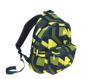 Mochila escolar MILAN Knit azul y amarilla por 13.35€