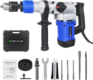 Taladro percutor rotativo DayPlus 1500W SDS-Plus por 47,55€