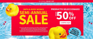 Cupón Bath & Body Works: $300 de descuento con PayPal