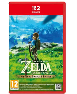 Jeu Nintendo Switch 2 The Legend of Zelda: Breath of the Wild à 59,90€