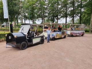 Met een elektrisch treintje door Oldebroek en omgeving voor €1 p.p.