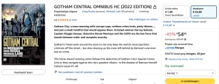 Gotham Central Omnibus HC (2022 Edition) voor €54,88 bij Amazon
