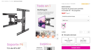 Soporte para Pantalla 45kg por $630 | Oferta Liverpool