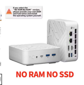 FIREBAT AM02 Mini PC AMD Ryzen7 H255 16GB voor €216,53 bij Aliexpress