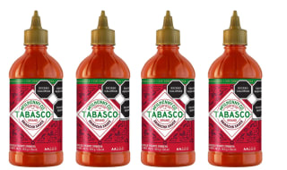 4 x Tabasco Salsa Sriracha Sabor Suave 256 ml por 3.96€