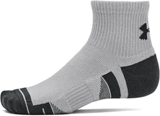 Under Armour Unisex Performance Tech Socks 3pk Grey M/L/XL