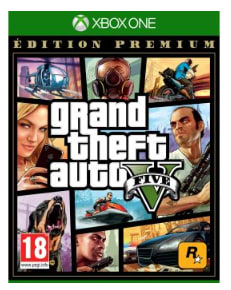 Jeu Xbox One Grand Theft Auto V Édition Premium à 19,99€