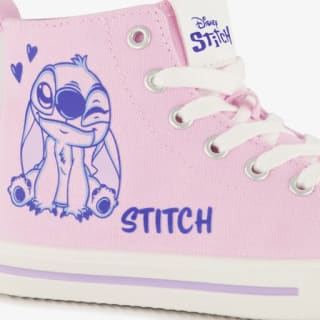 Lilo & Stitch hoge meisjes sneakers roze voor €12,50 bij Scapino