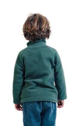 Polar Infantil Greenlife Liso V26 Medio Cierre Oliva Rebaja $4.990 en Dimarsa, Chile