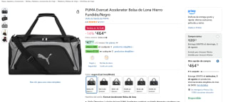 Bolsa de Lona PUMA Evercat por $464 | Oferta Amazon