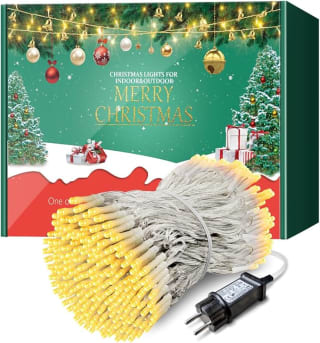 ARKOCHIC 35M Luces Navidad Exterior, 300 LED Árbol Navidad Interior por 14,99€