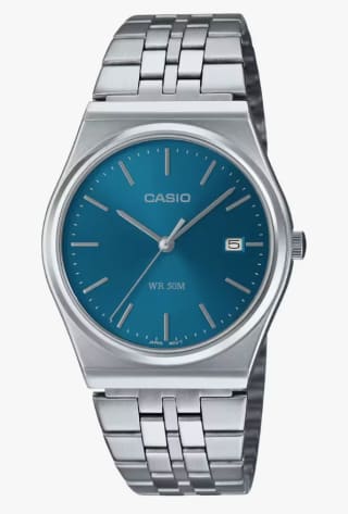 Casio Reloj Mujer Analogico Cuarzo Correa Acero inoxidable MTP-B145D-2A2V por 38.95€