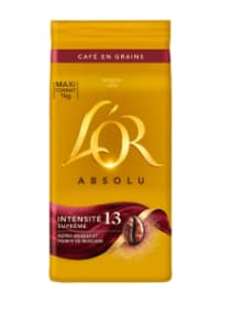 Café en Grains Absolu Intensité 13 L'OR à 19,25€