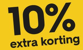 10% extra korting op bijna alles (besteding vanaf €25) in HEMA winkels op 24 augustus