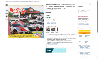 Set Hot Wheels 80º Aniversario por $482 | Oferta Amazon