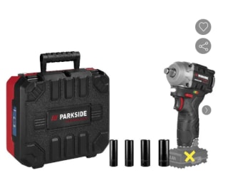 Visseuse à chocs sans fil PPDSSA 12 A1, 300 Nm, 12 V à 19,99€