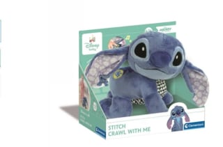 Disney Stitch Gatea Conmigo, Peluche Interactivo +6 meses por 29.99€