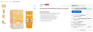 Lattafa Yara Tous EDP 100 ml por $284 en Walmart