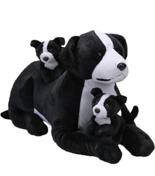 Peluche 76cm Perros Pitbull por 9.99€.