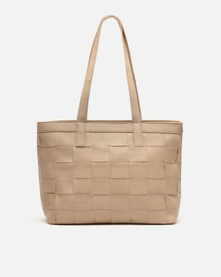 Bolso shopper trenzado por 18€