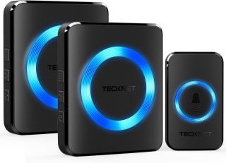 TECKNET Draadloze deurbel set voor €22,99 bij Amazon