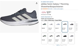 ADIDAS PERFORMANCE Loopschoen 'Galaxy 7'voor €27,50 bij Amazon