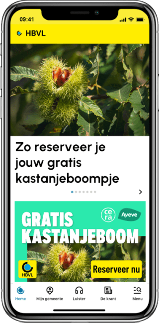 Reserveer nu jouw gratis kastanjeboom in Belgie