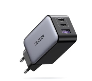 Chargeur UGREEN Nexode - 65W, 3 ports, GaN Tech, charge rapide à 21,99€