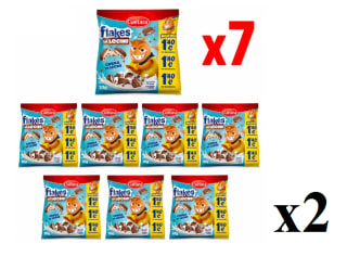 2 x 7 paquetes de 120g de Cuétara Flakes La Leche Cereales Crema de Leche por 9.98€