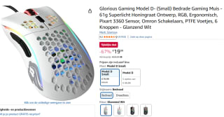 Glorious PC Gaming Race Model D Gaming-muis voor €19,99 bij Amazon