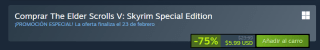 The Elder Scrolls V: Skyrim Special Edition por $180 | Oferta Steam