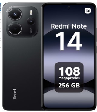 XIAOMI Redmi Note 14 - Smartphone de 8+256GB, Pantalla de 6.67" AMOLED FHD 137.28€