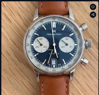 Montre Hamilton Intra-Matic Auto Chrono Full set à 1.999€