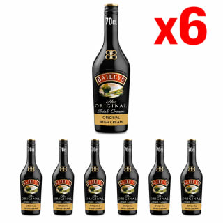 Pack 6 x 700 ml de Baileys Original Licor de crema de whisky irlandés 17% vol 49.99€