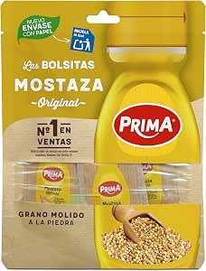 PRIMA Mostaza Original Bolsitas 12 uds., 48 gr. por 0.95€