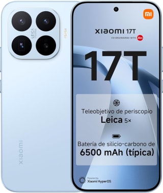 Móvil Xiaomi 17T de 12GB/256GB por 449€ (student)