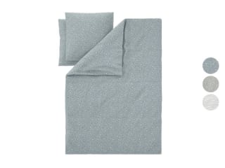 Parure de lit en satin de microfibre, 240 x 220 cm à 7,99€