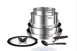 Batterie de cuisine TEFAL Ingenio Emotion 10pcs L897S104 à 89,99€