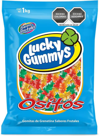 CUANDA Lucky Gummys Ositos (1 kg) por $83 en Amazon